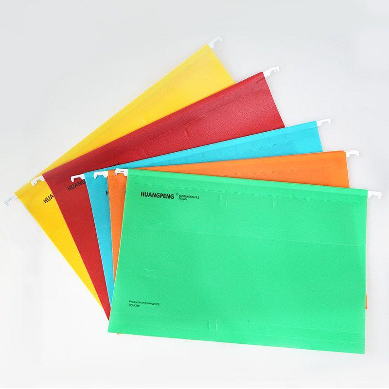 Thickened A4 Folder Hanging Hanging Folder Suspension Clamp Clip FC Hanging Laborers F4 Property File Binder Quick Labor Bag