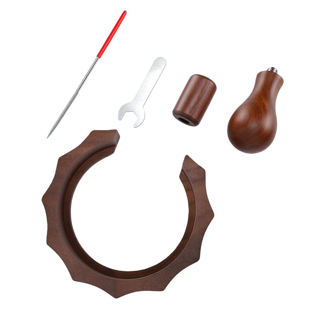 Grouphead Ring Fit for Gemilai 3006 3145 3145B Coffee Machine Wood Steam Pipe Sleeve Replacement Steam Lever Handle