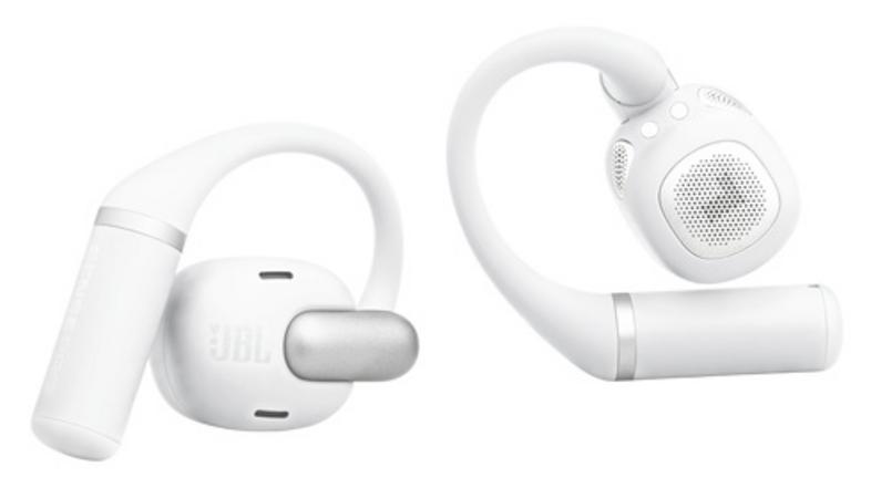 Jbl sense pro white open wireless headphones