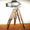 Theatre Light Strand Floor Light Industrial Studio Spot Lamp Art Deco Film Lighting Cinema Lighting Hollywood Movie Tripod