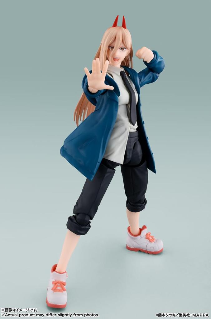 TAMASHII NATIONS Chainsaw Man Power 145 мм окрашенная подвижная фигурка SHFiguarts приблизительная. ПВХ и АБС