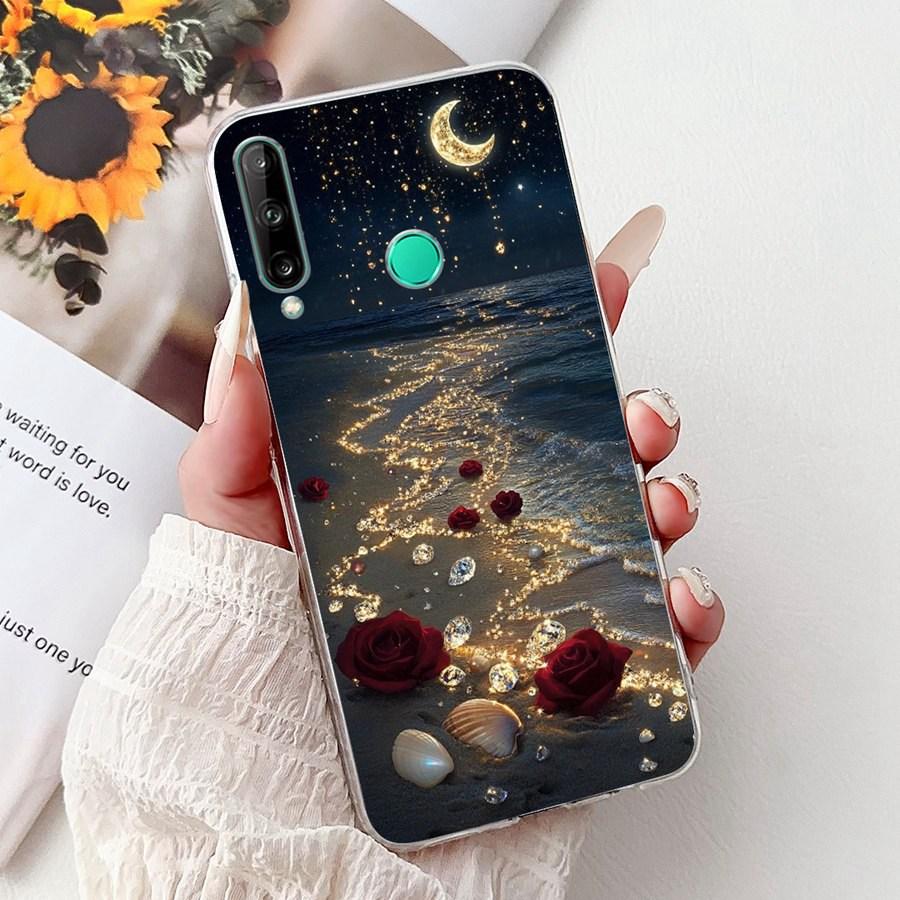 Для Huawei Y6P Чехол MED-LX9 Мягкий Силикон ТПУ Задняя Крышка Для Huawei Y7p 2020 ART-L29 Чехлы Для Телефона Huawei P40 lite E Чехол Оболочка