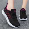 Women's Casual Softsole Sneakers Breathable Single Shoes Flyweave Mesh Shoes