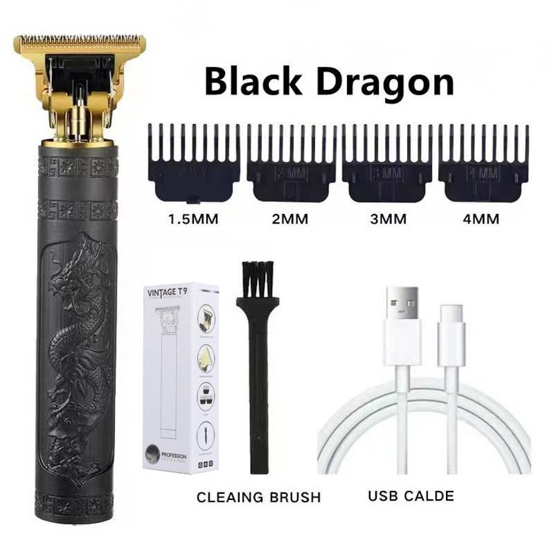 Профессиональная электрическая машинка для стрижки волос с коробкой для мужчин, USB аккумуляторная машинка для стрижки волос, мужская электробритва, триммер для волос, машинка для стрижки бороды