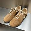 Модная женская обувь Ретро Мода Плоский каблук На все случаи жизни Повседневные кроссовки Однотонные Теннисные Женские кроссовки Обувь для подиума Спортивная обувь