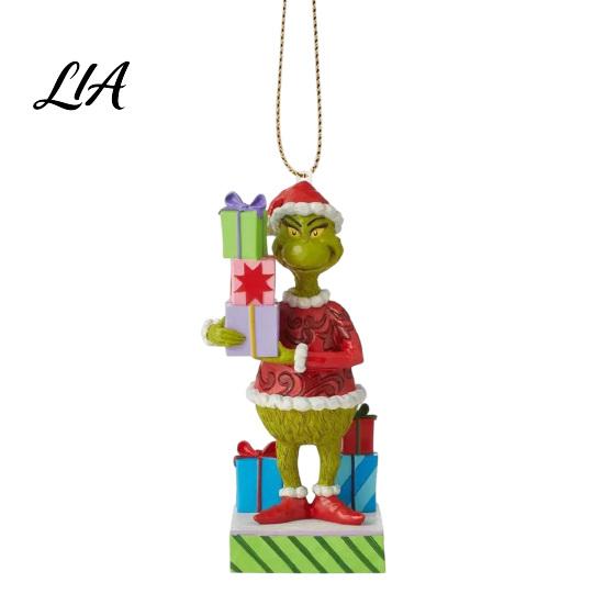 Holiday Party Supplies Green Elf Red Car Ornament, Acrylic Christmas Tree Hanging Decor Favors for Mirror, Funny Pendant, Home Decoration Decorations