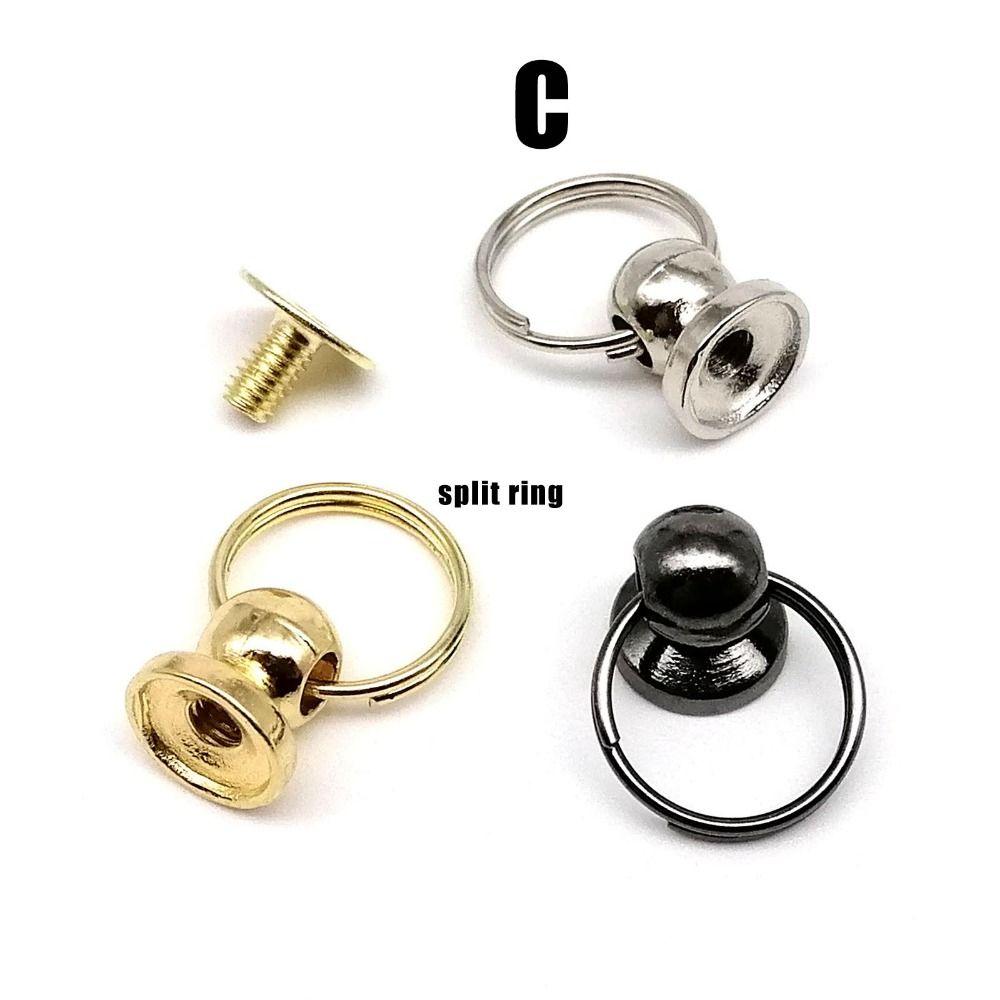 10 шт./упак. заклепки с винтовой заклепкой для кожаной сумки с винтовой заклепкой, чехол для телефона с кожаным ремешком