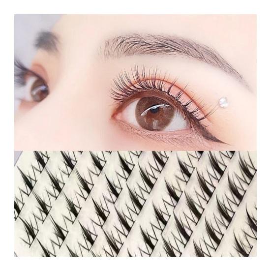 1 набор накладных ресниц, естественный вид, пушистые, многоразовые, женские, индивидуальные, накладные ресницы, инструменты для макияжа на сцене и вечеринке