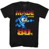 Mega Man - Сделано в 80-х - Короткий рукав - Взрослый - Футболка