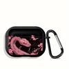 Чехол для Airpods Pro3 1 3 Pro 4 2 Pro2 Чехлы для наушников Обложка Слива Розовый Змея
