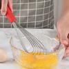 Fan-shaped Manual Egg Beater Sector Whisk Cream Mixer Stainless Steel Egg Whisk Stirring Mixing Sector Coil Style Egg Tool Home