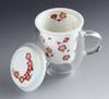 Стильная кружка Toyo Ceramics, Февраль, Цветок сливы