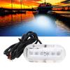 Blue LED Underwater Light IP68 Waterproof Marine Lighting Lamp for Boat Yacht DC12V 1.1W 18LM