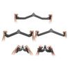 LAT Pulldown Bar Handle Attachment V-bar T-bar Cable Machine for Home Gym