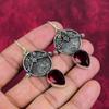 Red Garnet Jewelry, 925 Solid Sterling Silver Earrings, Handmade Gemstone Jewelry Earrings For Memorial Day