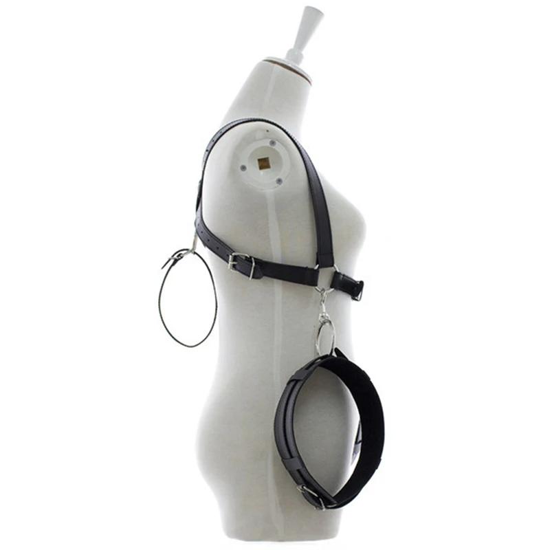 Набедренная портупея с наручниками – Фиксаторы для осанки для пар, Фетиш-секс-игрушки и СМ-продукты для эротических игр и БДСМ-игр