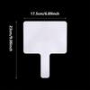 10Pcs Dry Erase Answer Paddles Handheld Double Sided Paddle Mini White Boards Small White Board Dry Erase Signs Auction Paddl