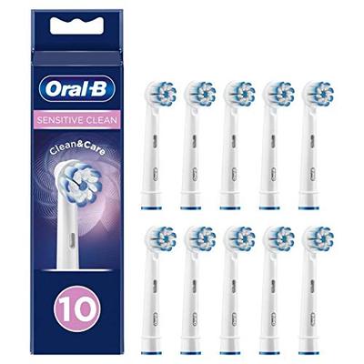 Сменная щетка Braun Oral Ruby Soft Extra Fine Bristle Brush Pack of 10 EB60 Сменная щетка Soft [Товар]