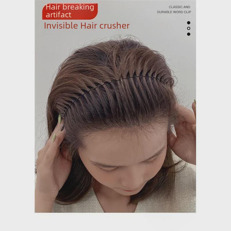 Женская большая универсальная шпилька для волос: Пластиковая заколка и расческа для укладки челок и высоких причесок