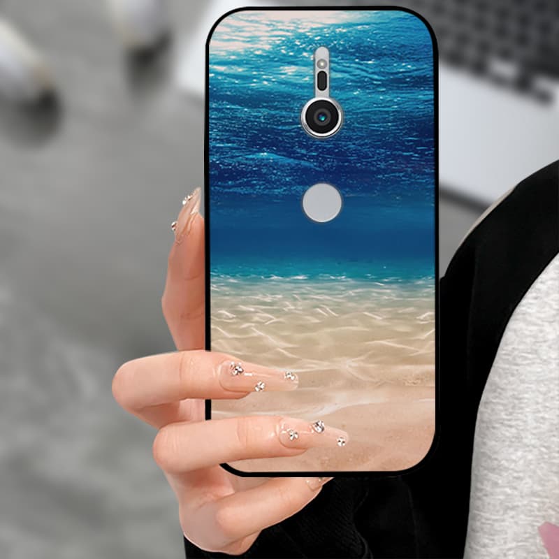 For Sony Xperia XZ2 XZ 4 2 1 Soft Silicone Black Back Shell Phone Cover For Sony XZ1 XZ2 XZ4 Funda Coque Shockproof Cases