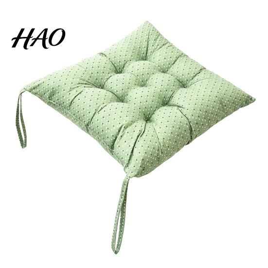 Comfortable Cushion for Tatami Mats Square Chair with Ties, Ultra Soft Seat Pad, Animal Flower Pads Kitchen Chairs Pattern, 15.75" x Dining