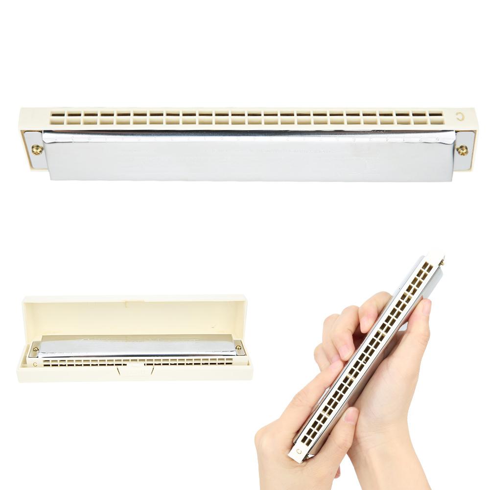 Профессиональная губная гармошка диатоническая арфа до мажор крышка из нержавеющей стали 24 отверстия