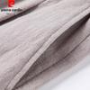 Pierre Cardin Унисекс повседневные прямые брюки из смесовой льняной ткани