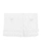 HIGH SCHOOL DISCO Round Collar Ribbon Pocket Blouse_White