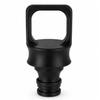 3D Printed Hook Hose End Cap, dustproof design protects hose for practical garage arrangement