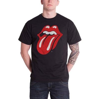 The Rolling Stones Классическая футболка с языком унисекс для взрослых