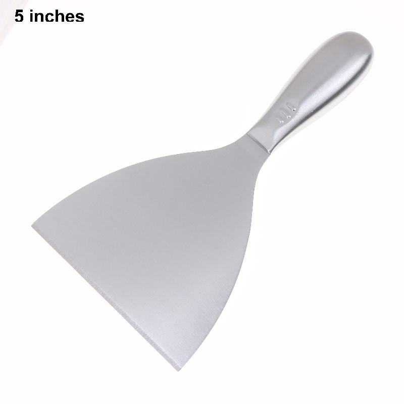 New Stainless Steel Multi-Use Cooking Spatula - Commercial Steak Teppanyaki Pizza Pancake Kitchen Griddle Tool