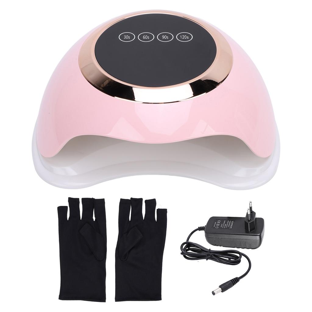 УФ-светодиодная лампа для ногтей с интеллектуальным датчиком, лампа для сушки лака, большая мощная сушилка для ногтей с 30 ламповыми чипами f