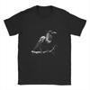 Men's T-Shirt Crow Meme Raven Funny Hip Hop  Summer Tee Shirt Y2K Retro Design 100% Cotton Clothes Plus Size 5XLs
