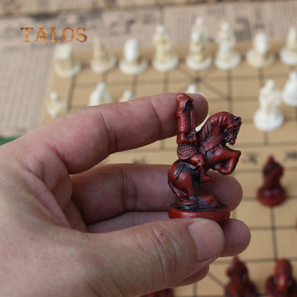 Vintage Chinese Terra Cotta Warriors Chess Game Collectibles Entertainment Gifts