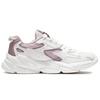 Li Ning Still Shadow Низкие Спортивные Повседневные Кроссовки Женские Бело-Фиолетовые AGLS054-3