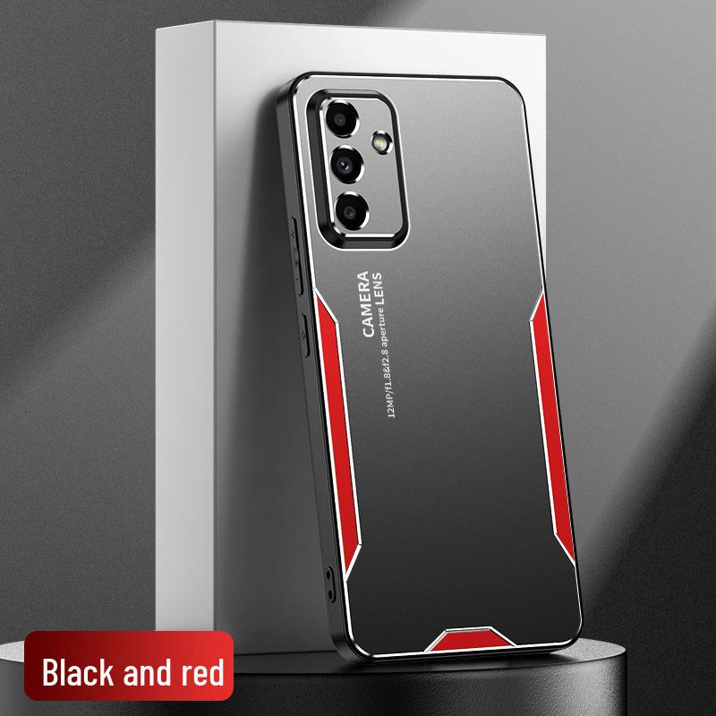 Металлический чехол для мобильного телефона Samsung A55 — новый защитный чехол из алюминиевого сплава с полным покрытием для A35/A34/A15.