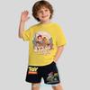 boys sports shirt casual top summer Tshirt Toy Story cartoon print childrens pure cotton shortsleeved short pants set for