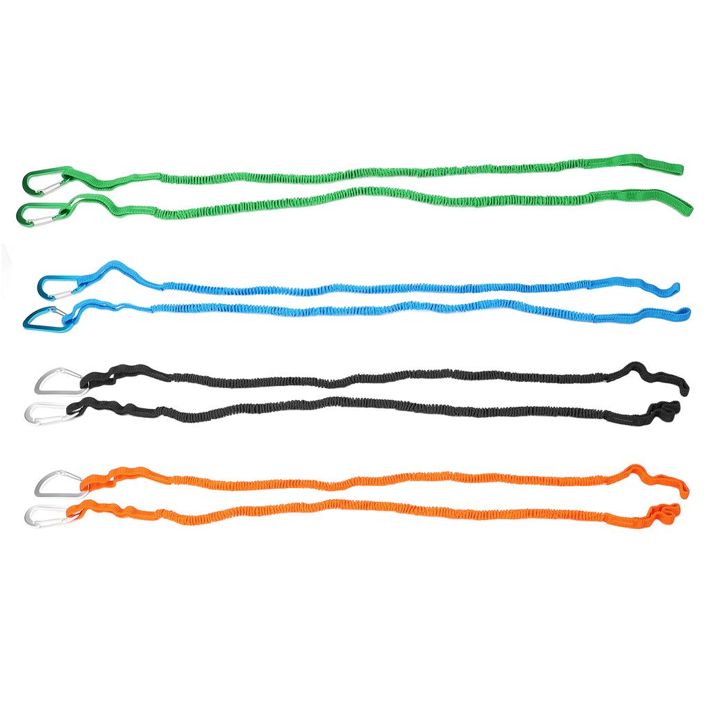 2 шт. Лиш для весла каяка, эластичный ремешок, шнурок, веревка для каякинга, гребли на лодке, гребли на каноэ, держатель для удочки