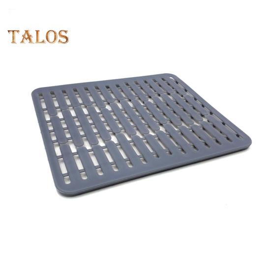 Силиконовый коврик для раковины, многофункциональный противоскользящий изолирующий и дренажный кухонный коврик для эффективной защиты раковины