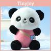 Charming Plush Panda Doll Keychain Cute Animal Pendant For Bags And Accessories