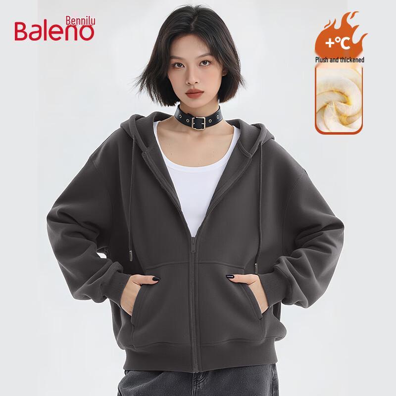 Baleno Women's Fleece-Lined Hooded Jacket