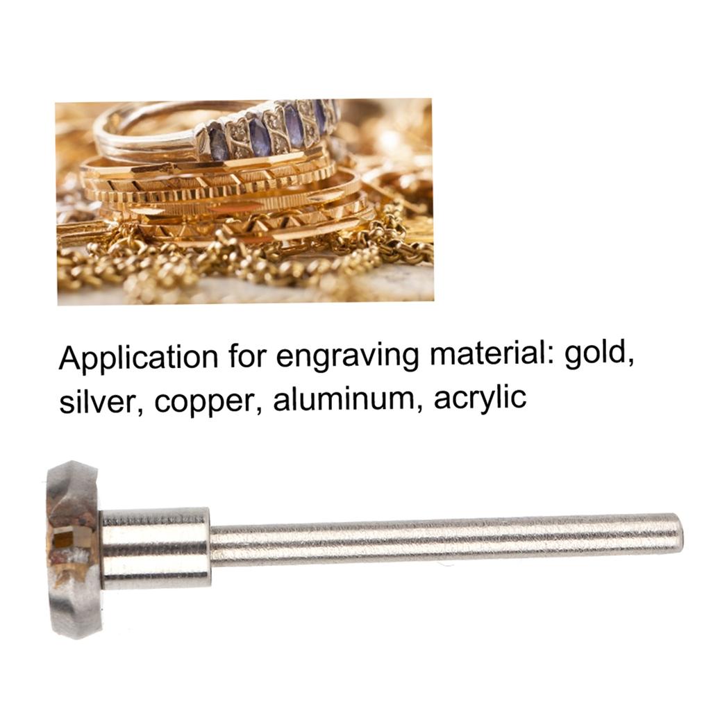 Алмазная огранка Хвостовик маховика Ювелирная резка Гравировка Изготовление аксессуаров (120градусов)