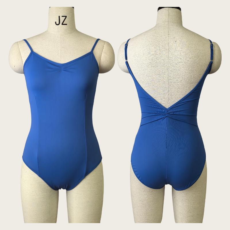 Женский купальник-комбинезон с высокой посадкой Jasmine Dancewear для занятий балетом и гимнастикой.