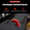 Car Front Bumper Trailer Hook Protective Cover Vehicle Accessories For Jeep Wrangler JK JL TJ Car Exterior Accessories
