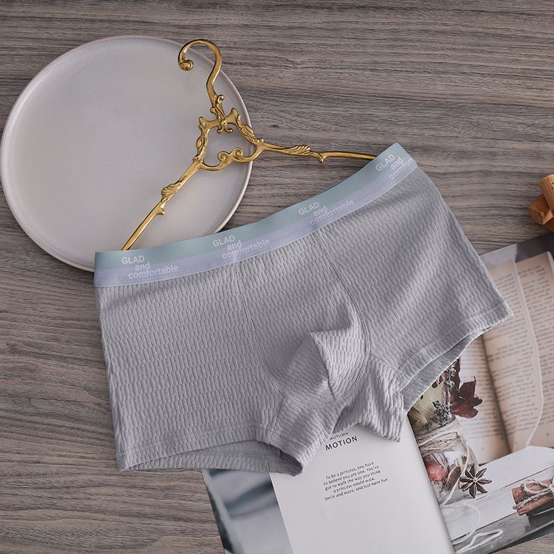 Новое хлопковое нижнее белье, мужские молодежные шорты, студенческие боксеры