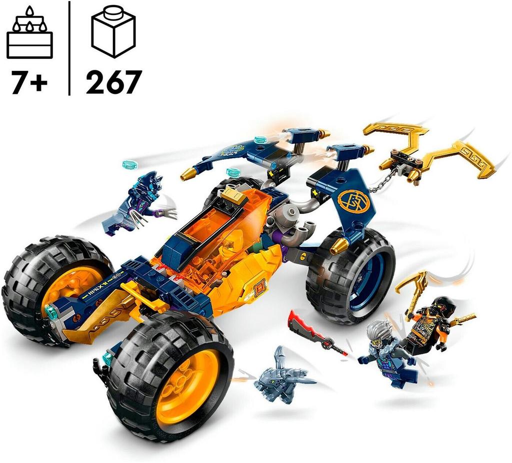 LEGO Ninjago Constructor – Arin's Ninja Buggy (71811)