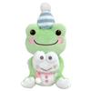 Nakajima Corporation Мягкая игрушка Kerokero Keroppi x Frog Pickles Снеговик Пиклз S 204318-24 В18 x Ш11 x Г13 см