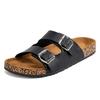 Classic Men Slippers Unisex Comfortable Summer Cork Shoes For Men Outdoor Sandals Plus Size 36-46