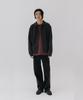 BLANKROOM Collared Cardigan_Deep Gray