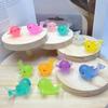 Luminous Little Whale Marine Animal Ornament Mini Pendant Fish Tank Decoration Landscape Craft Desktop Decoration